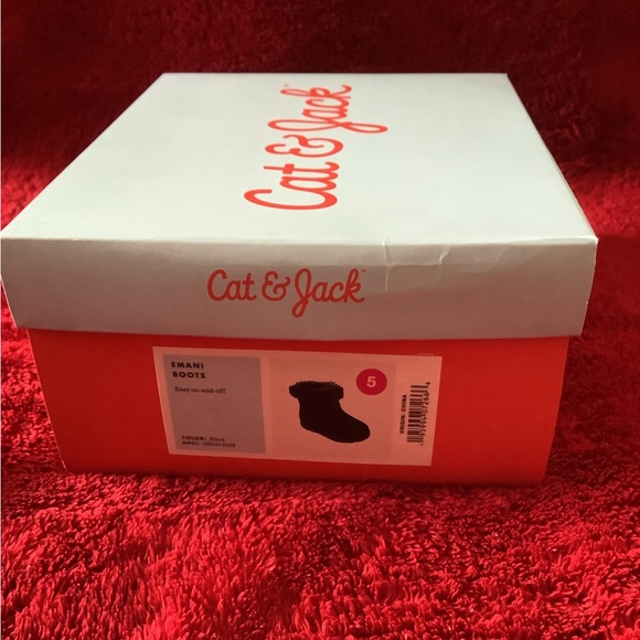 Cat & Jack faux fur lined baby/toddler boots - Picture 2 of 6